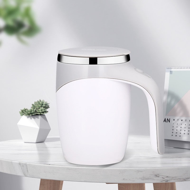 Electric Automatic Magnetic Stirring Coffee Mug Rotating Cute Mixing Cup Office/Kitchen/Travel/Home Coffee/Tea/Hot Chocolate/Milk